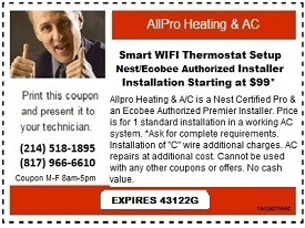 SMART THERMOSTAT INSTALLATION COUPON